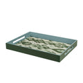 Ikat Two-Tone Tray Khaki & Chambray