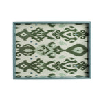 Ikat Two-Tone Tray Khaki & Chambray