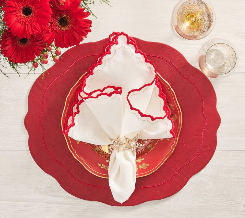 Tailored Placemat Ruby