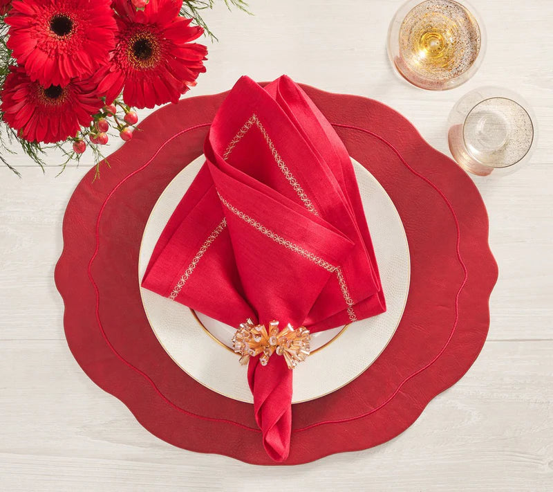 Tailored Placemat Ruby