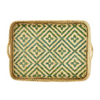 Villa Seville  21" Tray - Chambray