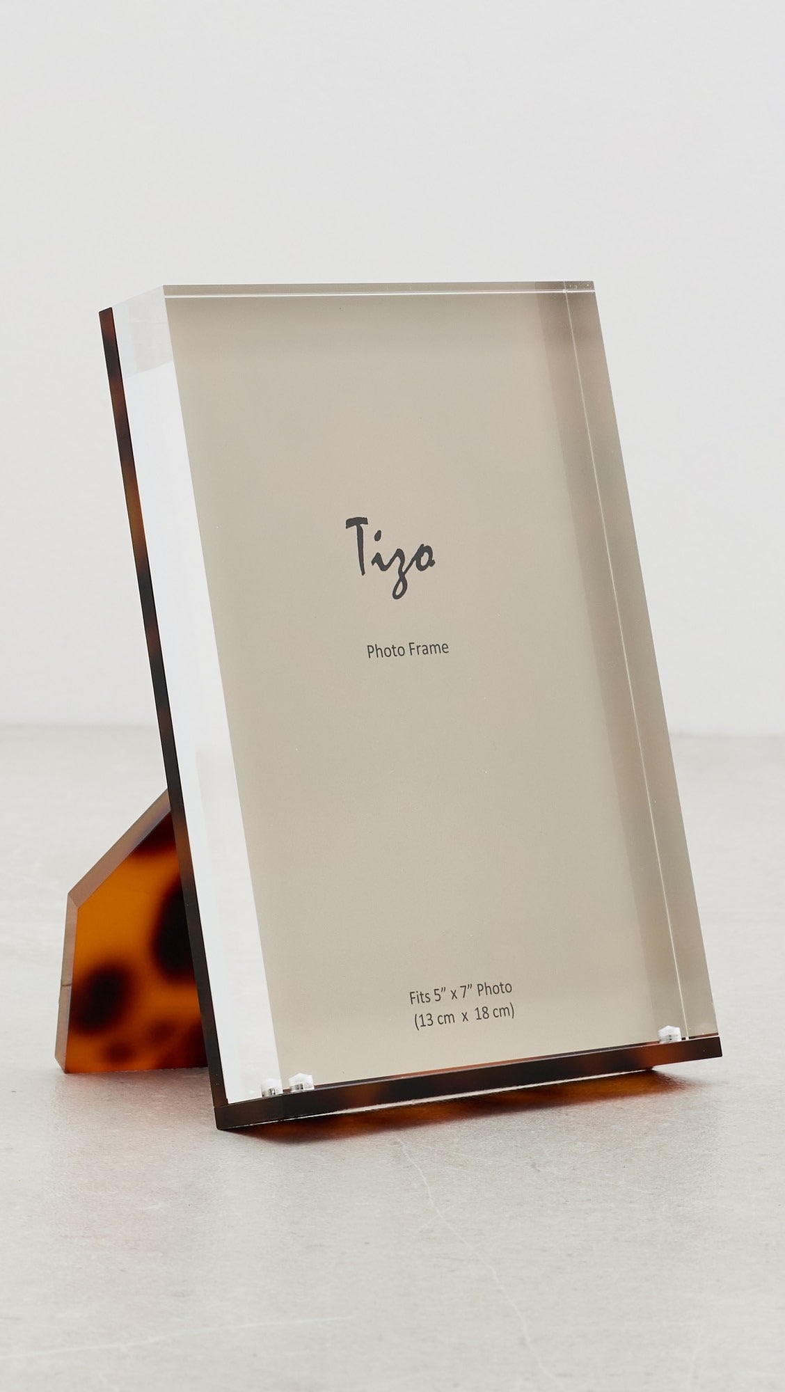 Lucite Tortoise Shell Frame
