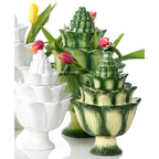 Tulipiere Artichoke White Small
