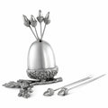 Pewter Acorn Cheese Pick Set