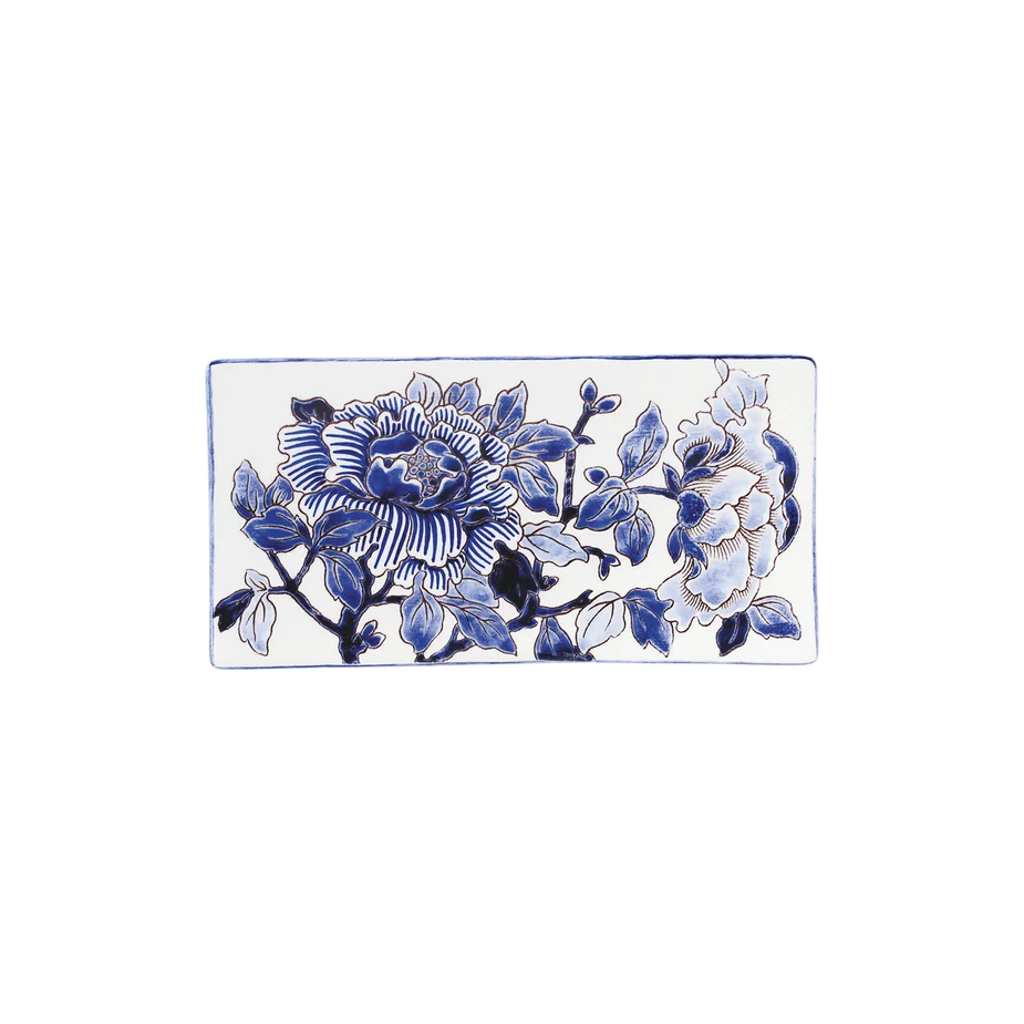 Letter Tray Pivoines Bleues