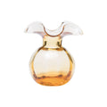 Hibiscus Bud Vase in Amber