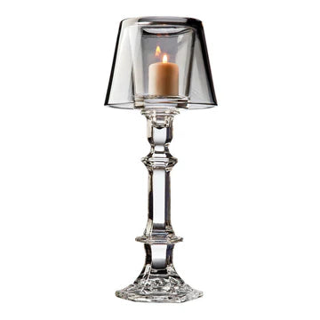 Crystal Votive Lamp Grey
