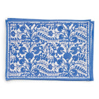 Cactus Flower Blue Placemat S/4
