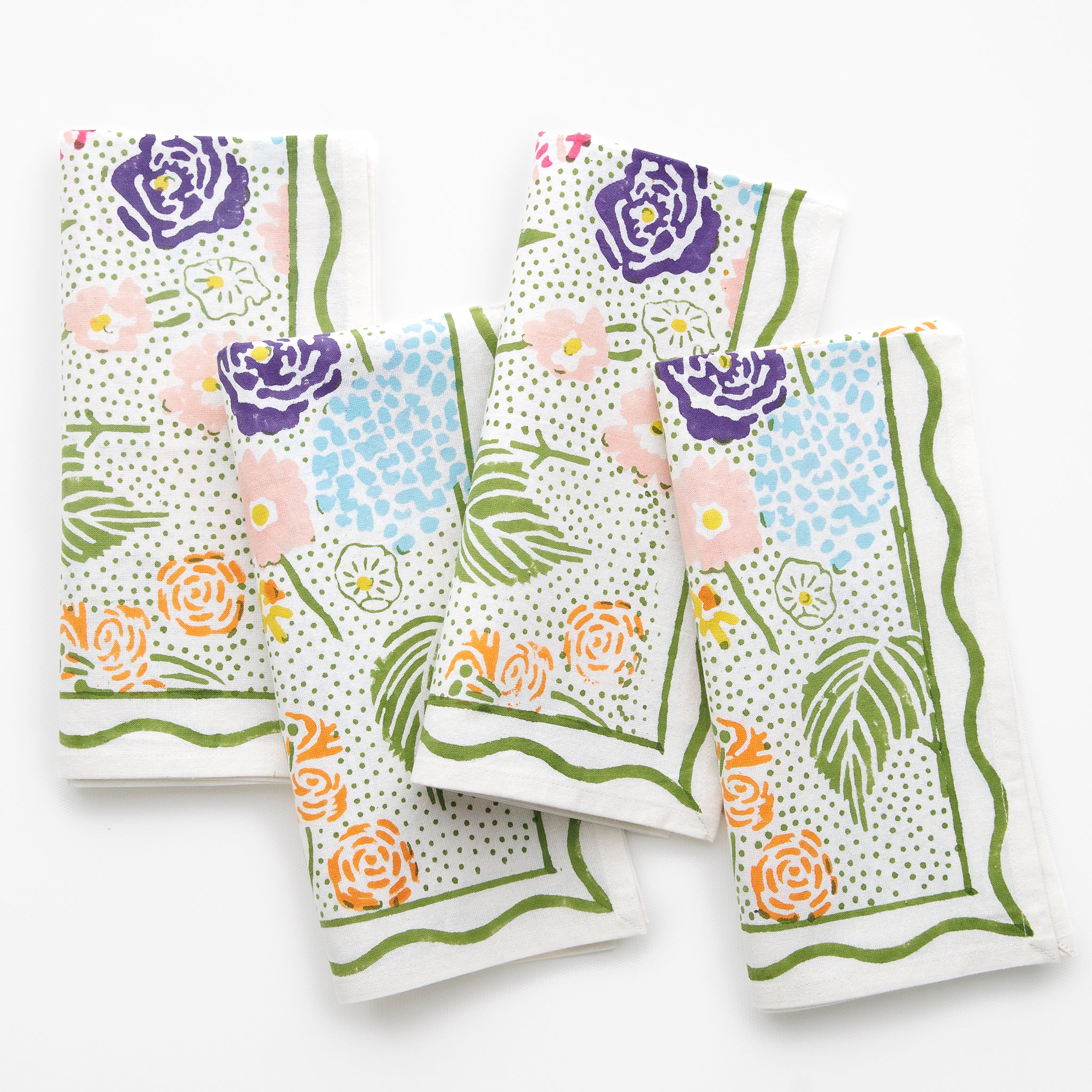 Festive Garden Napkins | Set of 4
