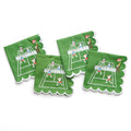 Playing Doubles Cocktail Napkins – Set of 4
