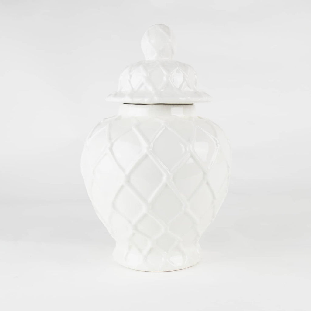 Ginger Jar in White