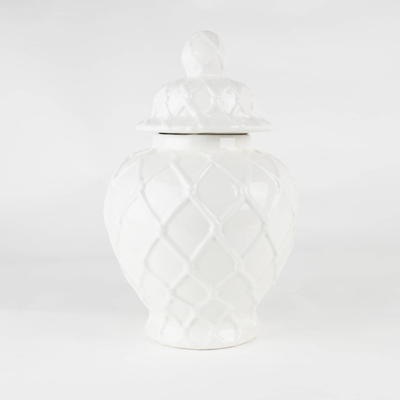 Ginger Jar in White