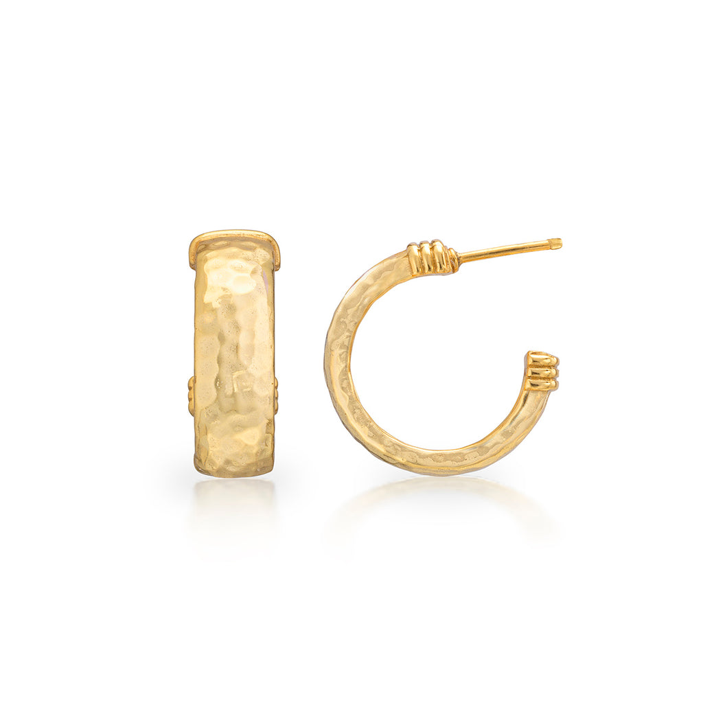 Cleopatra Regal Link Earrings - Gold