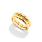 Cleopatra Ring Band, Size 7 - Gold
