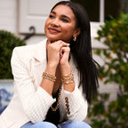 Monique Compass Cuff - Gold