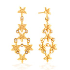Jasmine Drop Earrings - Pearl