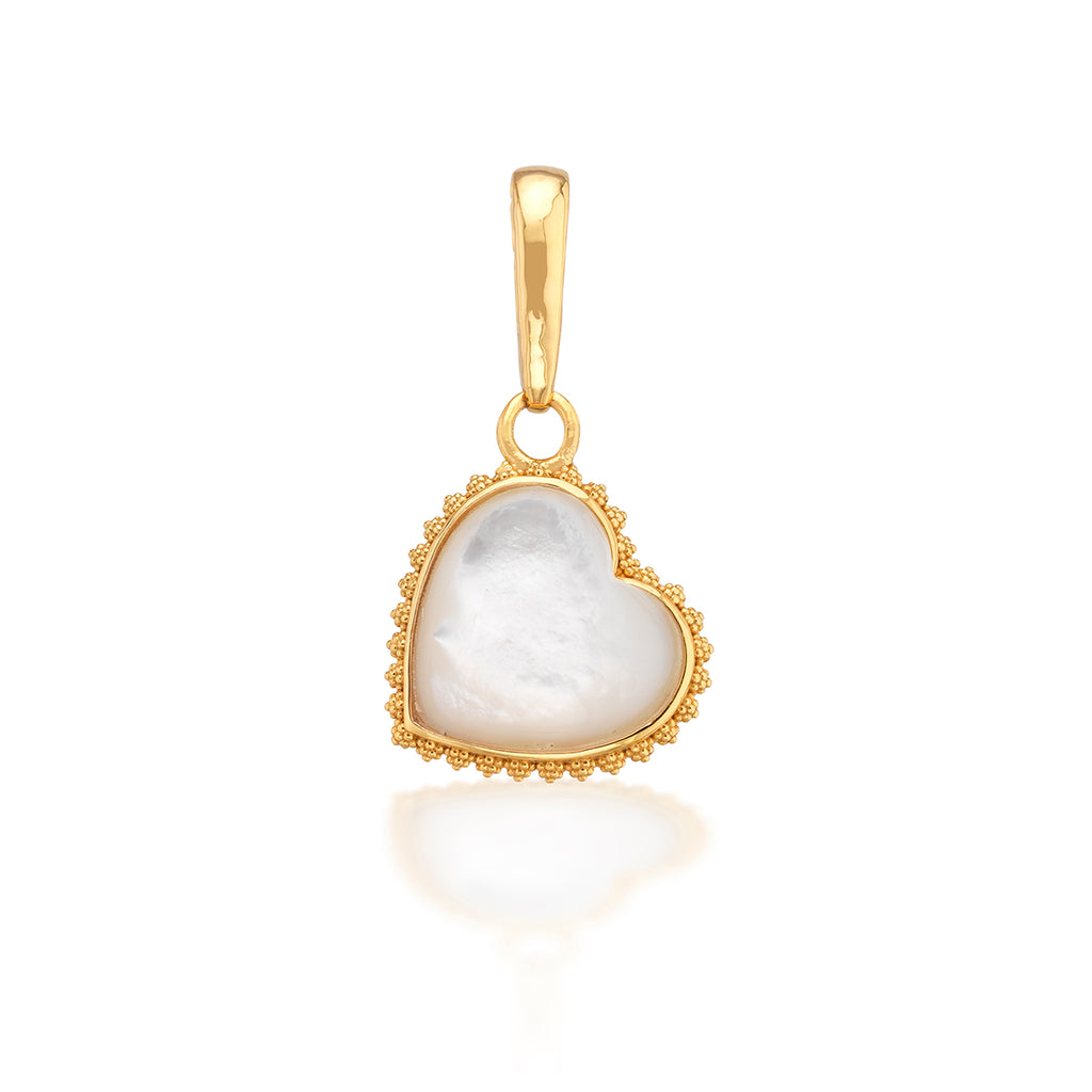 Love Gem Medium Pendant - MOP
