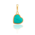 Love Gem Medium Pendant - Turquoise