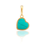 Love Gem Medium Pendant - Turquoise
