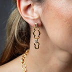 Maharani Grande Double Drop Earrings