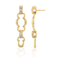 Maharani Grande Double Drop Earrings