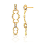 Maharani Grande Double Drop Earrings