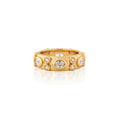 Maharani Hammered Ring Size 7