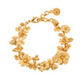 Meadow Bouquet Link Bracelet, 7"+2" - Gold