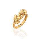 Meadow Ladybug Ring, Size 8 - Gold