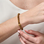 Berry Stretch Bracelet - Teak