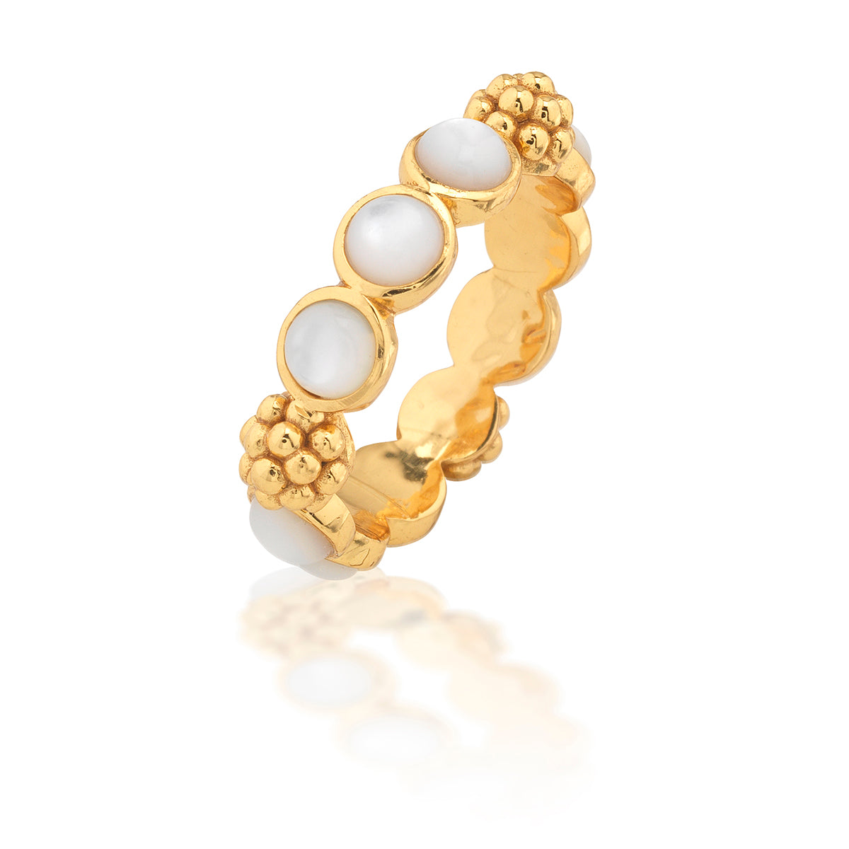 Berry Gem Ring, Size 8 - MOP