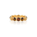 Berry Gem Ring Size 8 - Tiger's Eye