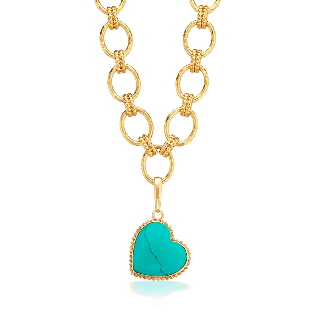 Love Gem Pendant Turquoise