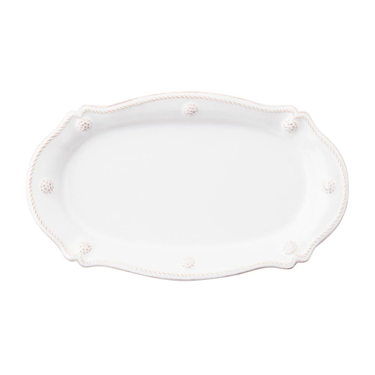 Berry & Thread  10.25" Tray - Whitewash