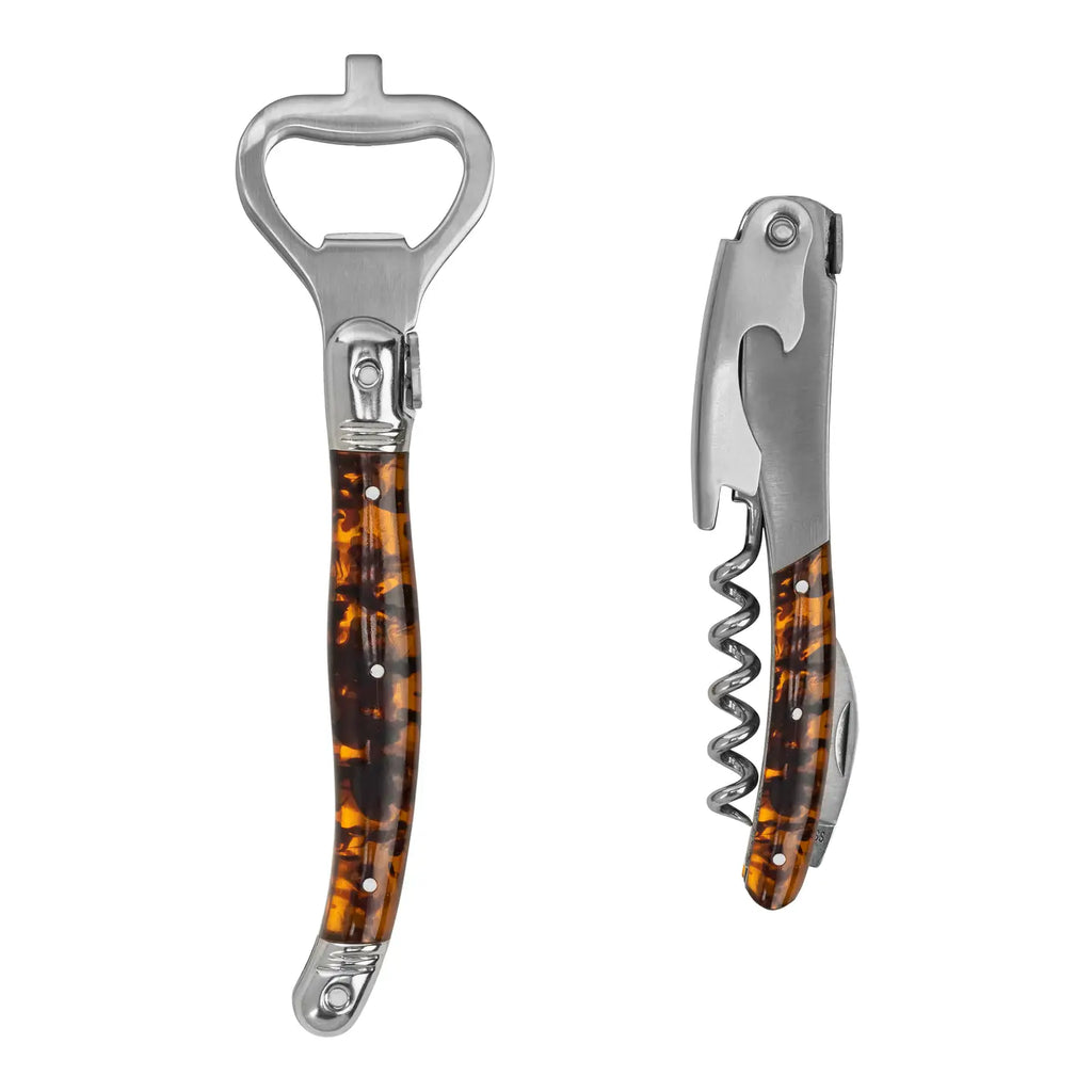 Bottle Opener Bar Set in Tortoiseshell