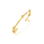 Meadow Ladybug Petite Cuff Gold