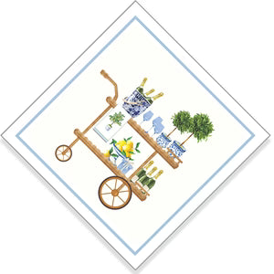 Paper Cocktail Napkins | Bar Cart