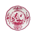 VIDA Faenza 9" Salad Plate Set of 4 (Deep Pink and White)