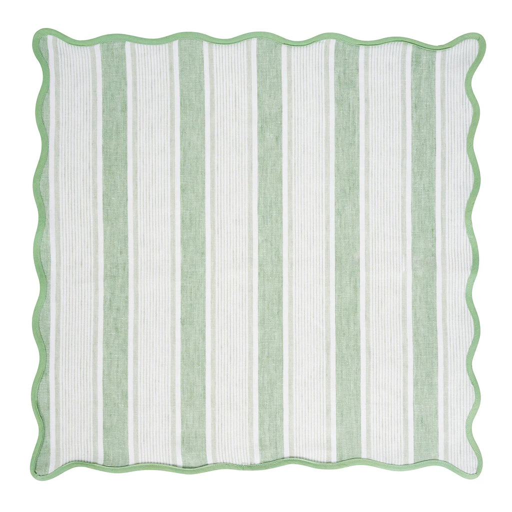 Cabana Stripe Napkin Set of 4 – Seagrass