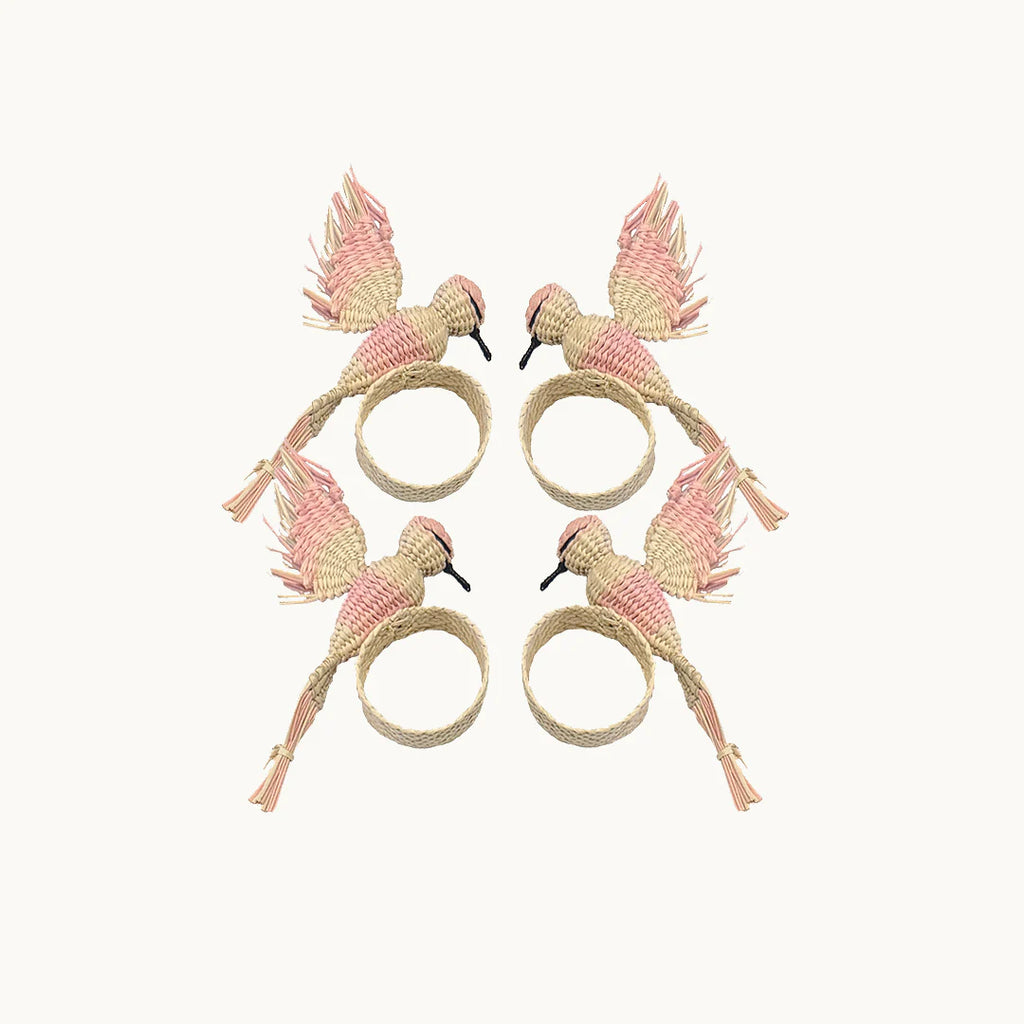 Birds Napkin Ring (Set of 4)