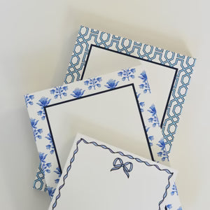 5x7 Tulip Block Print Notepad
