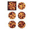 Tortoiseshell Coaster Set of 6
