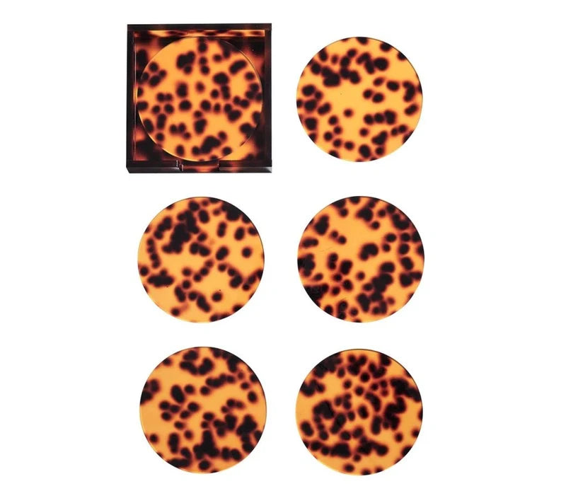 Tortoiseshell Coaster Set of 6