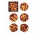 Tortoise Coaster Set of 6 - Brown