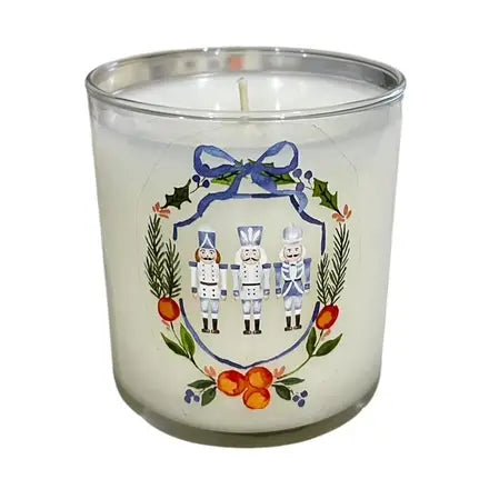 Nutcracker Holiday Candle