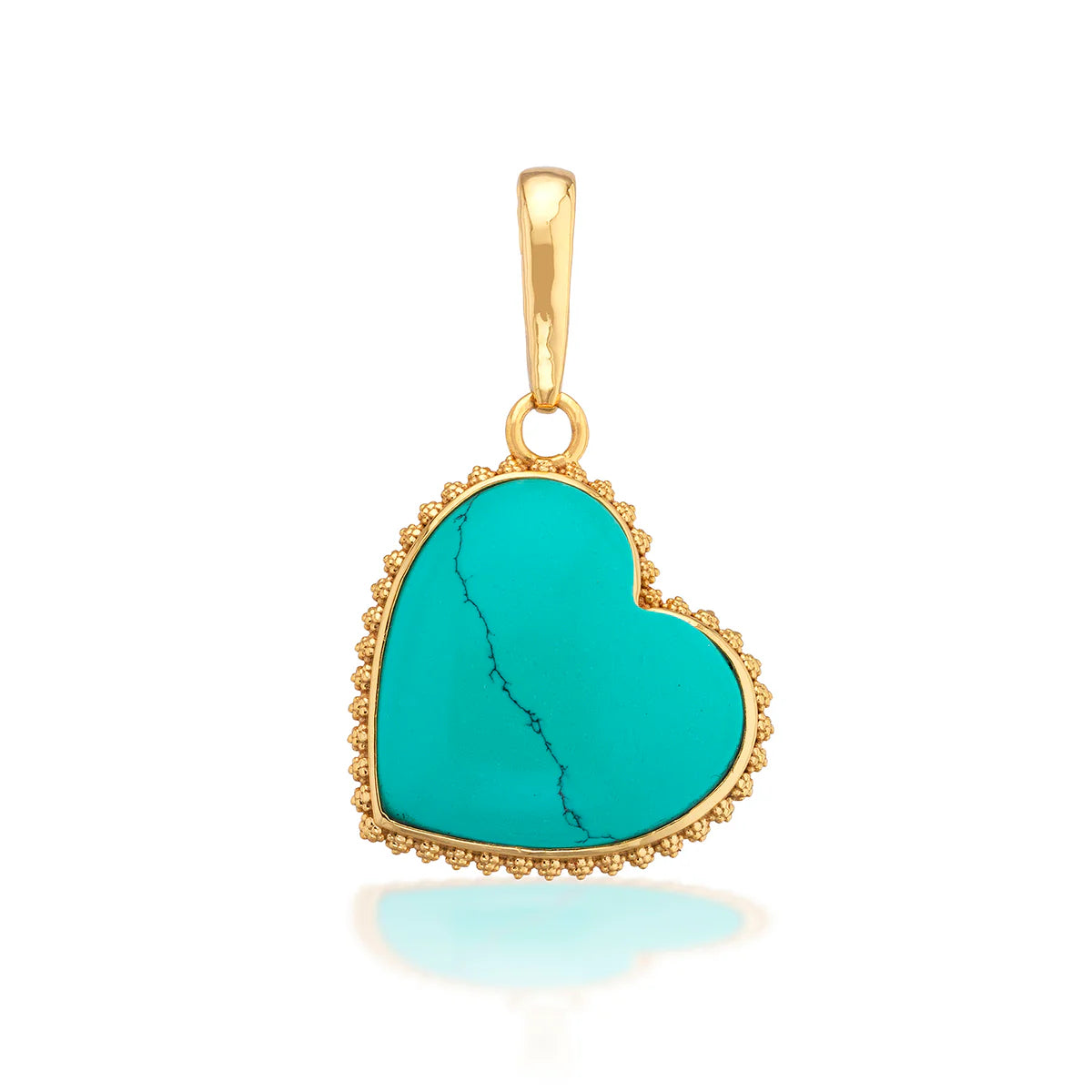 Love Gem Pendant in Turquoise