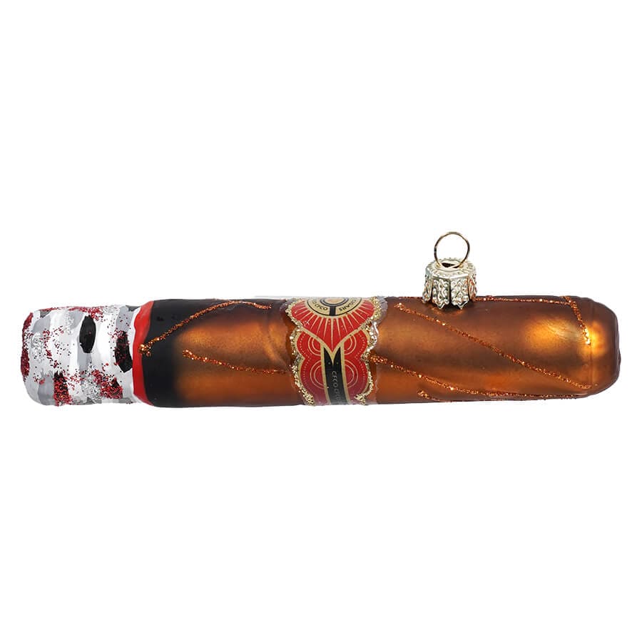 Cigar Glass Ornament