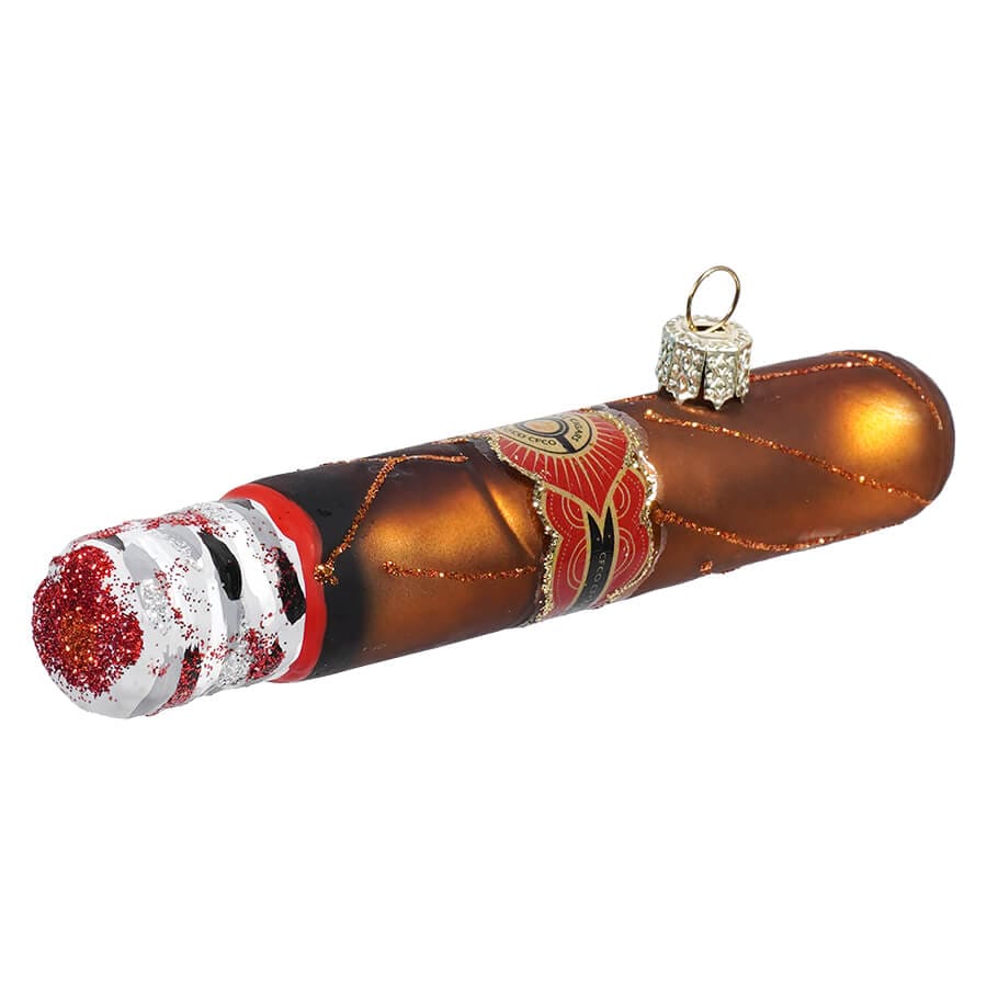 Cigar Glass Ornament