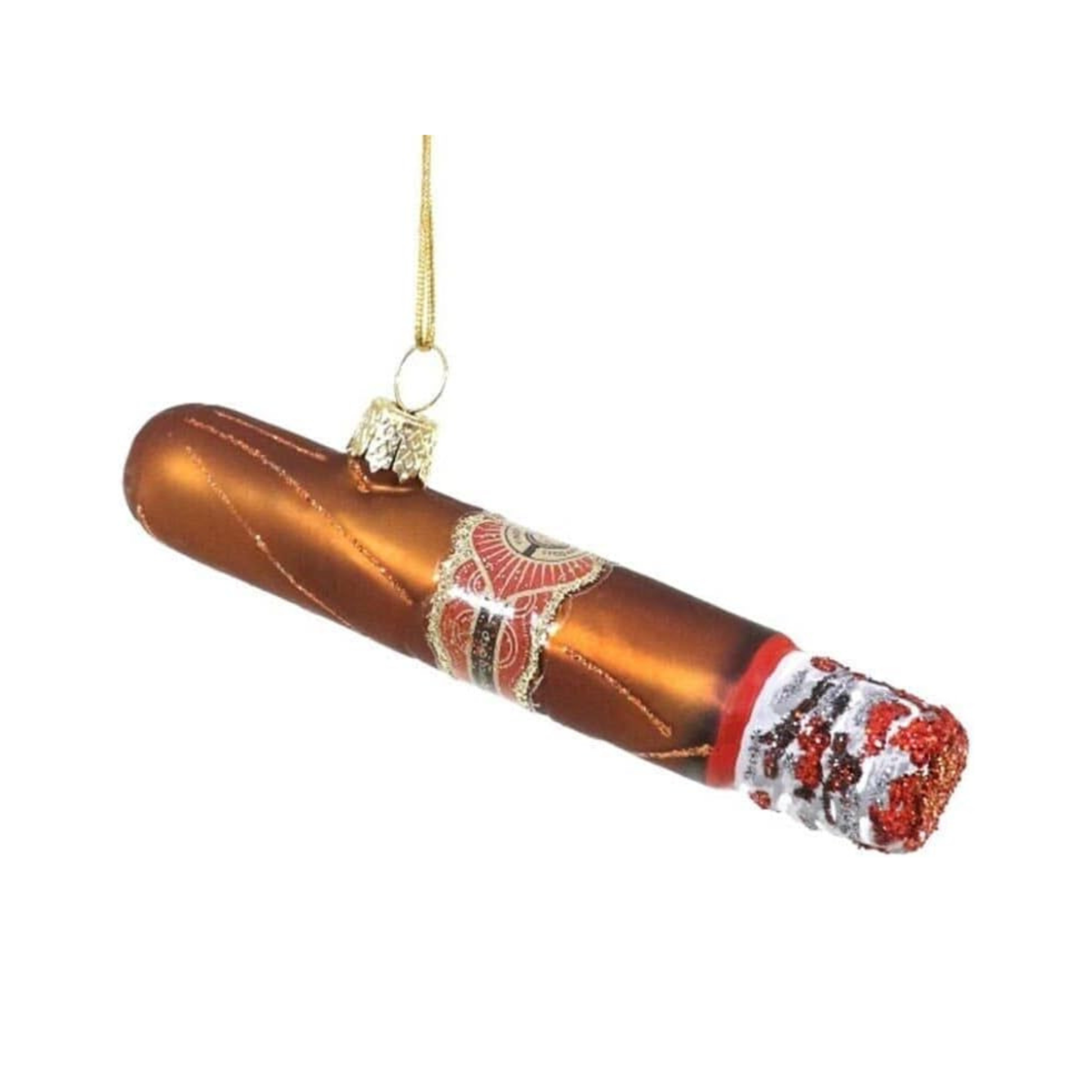 Cigar Glass Ornament