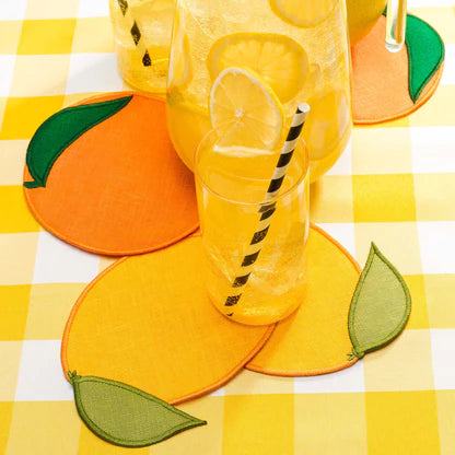 Citrus Cocktail Napkins - Set of 4
